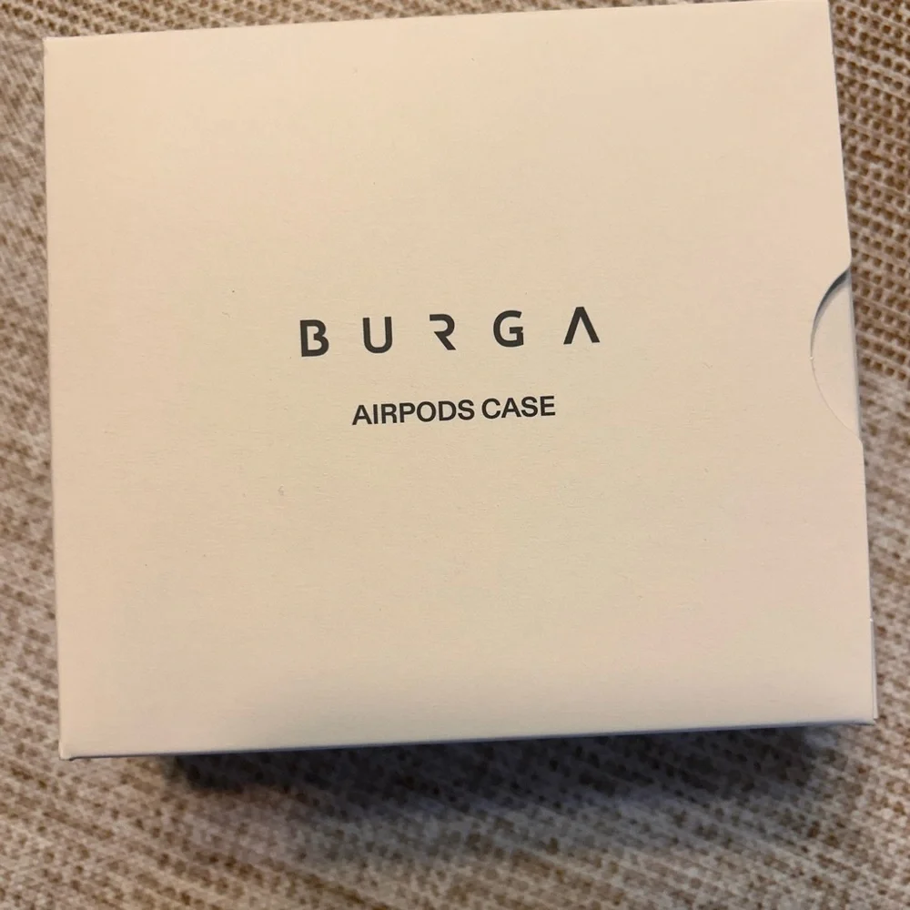 Burga AirPods Case with Shell Design